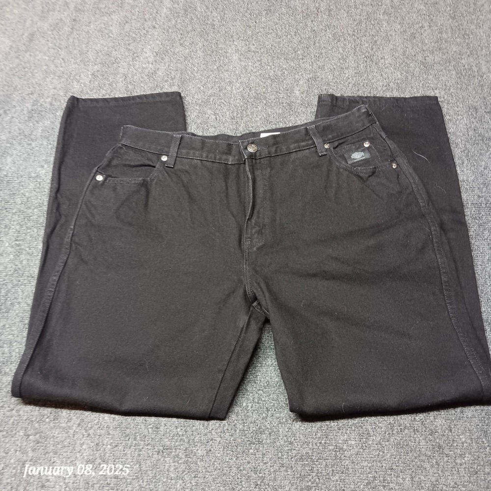 VTG Harley Davidson Motorcycle Jeans Women 14‎ Regular Classic Fit Black High